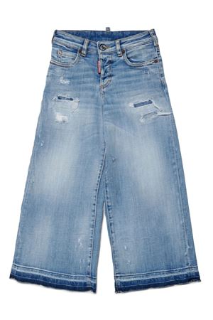 Jeans In Cotone Blu DSQUARED KIDS | DQ0383D0A7KDQ01